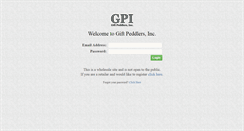 Desktop Screenshot of giftpeddlersinc.com